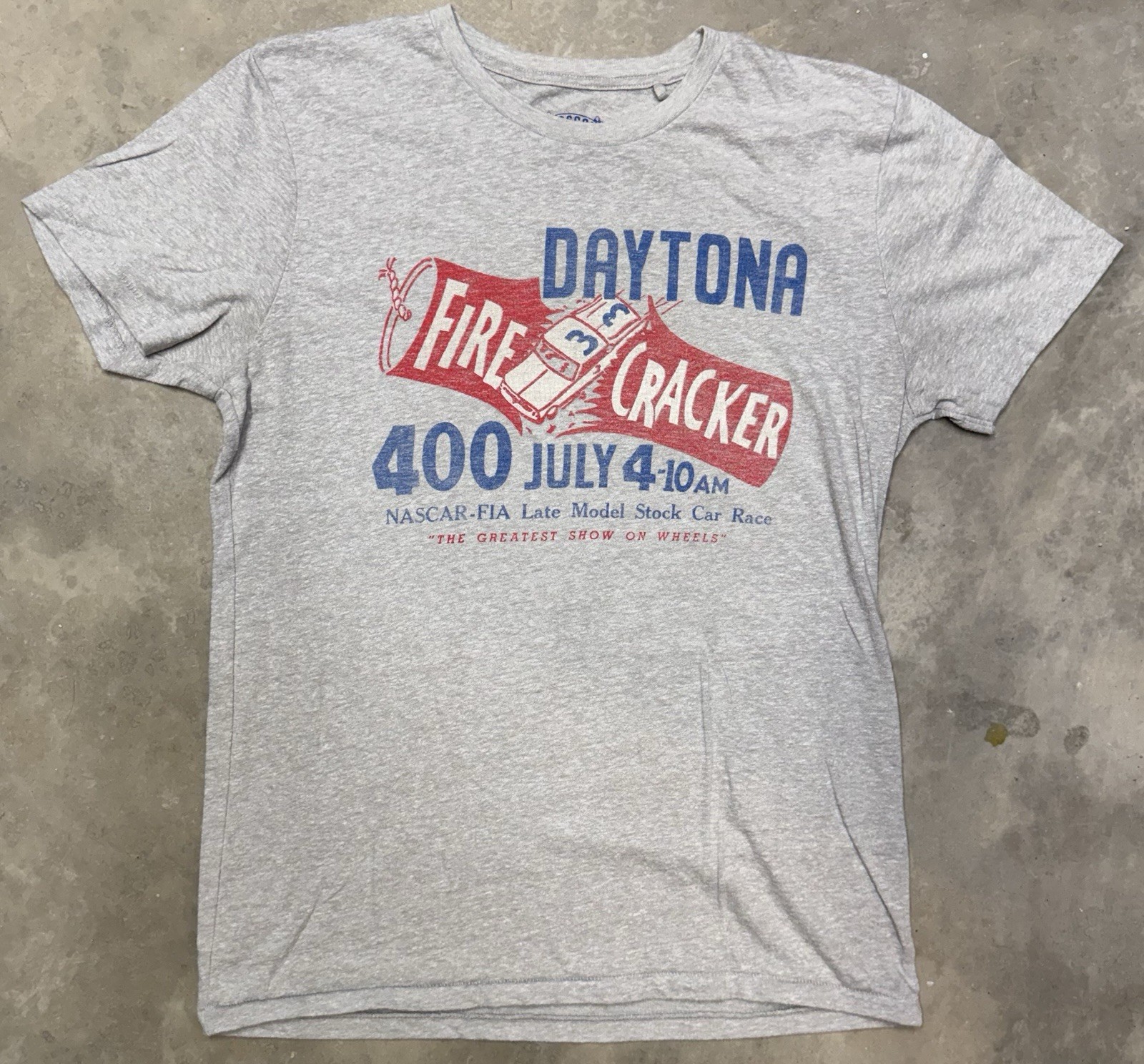 Lucky Brand Daytona Firecracker 400 NASCAR Tee – Medium