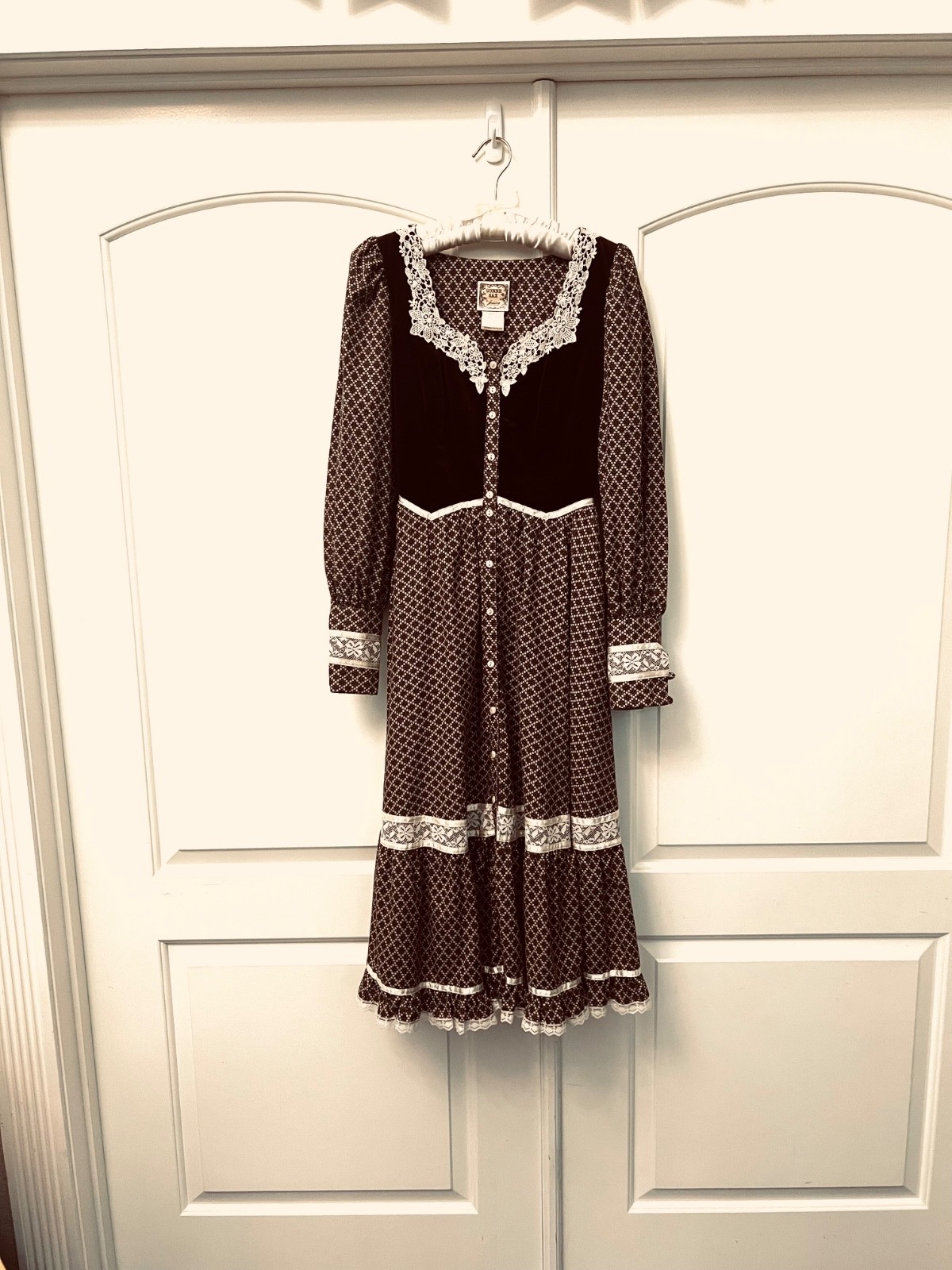 Vintage Gunne Sax Mid Length Dress #8