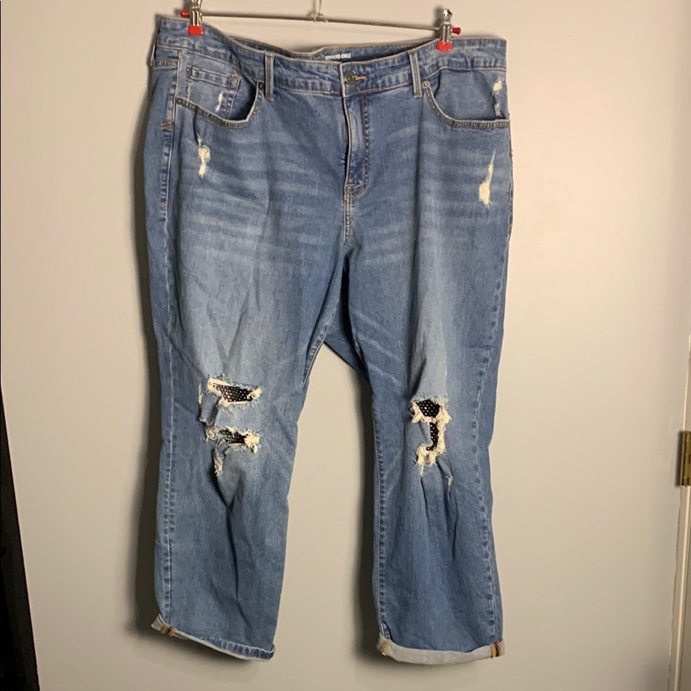 Torrid Perfect Boyfriend Ankle Vintage Stretch Mid-Rise Jean 22R