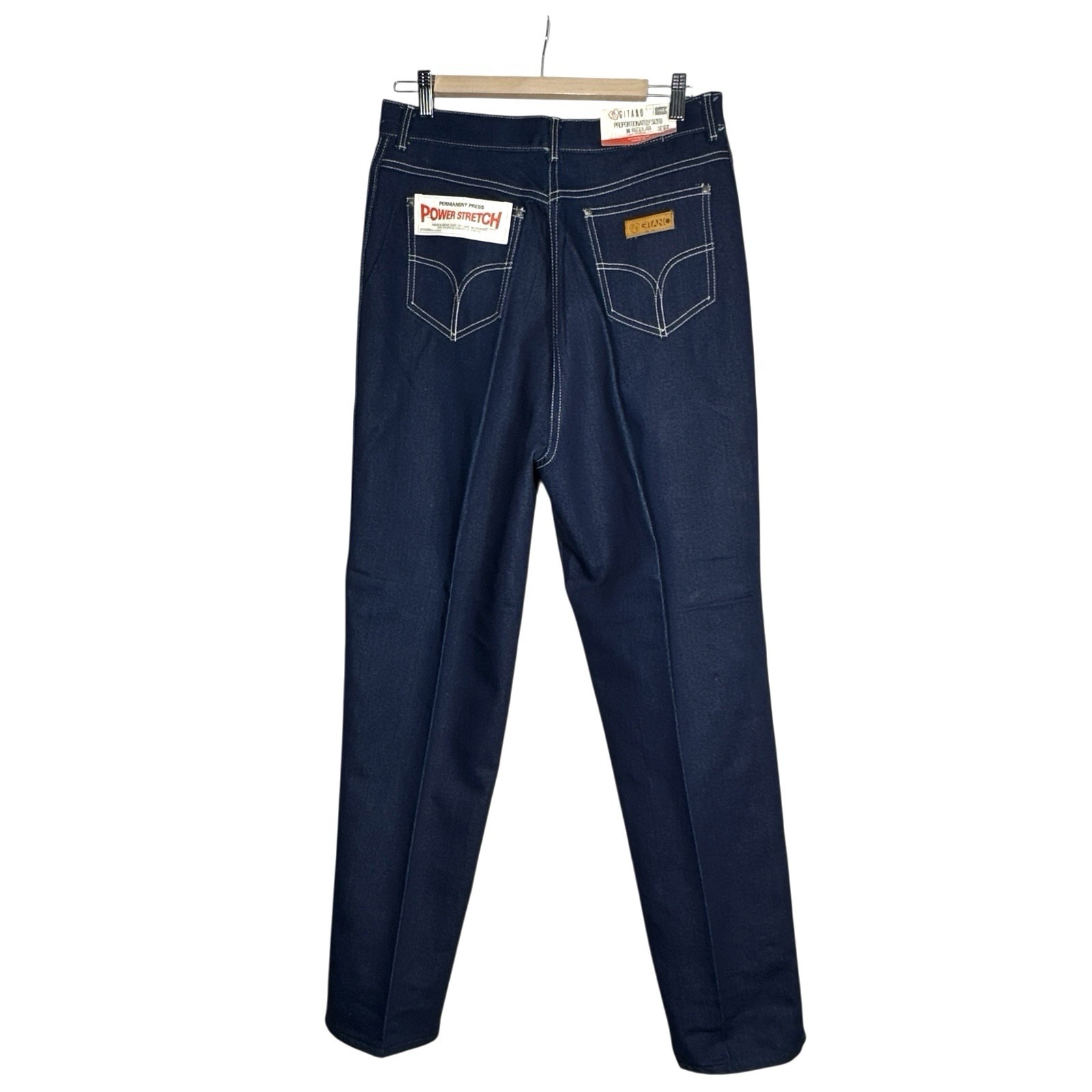 Vintage PS GITANO Plus Jeans Power Stretch DARK Indigo 18 Regular