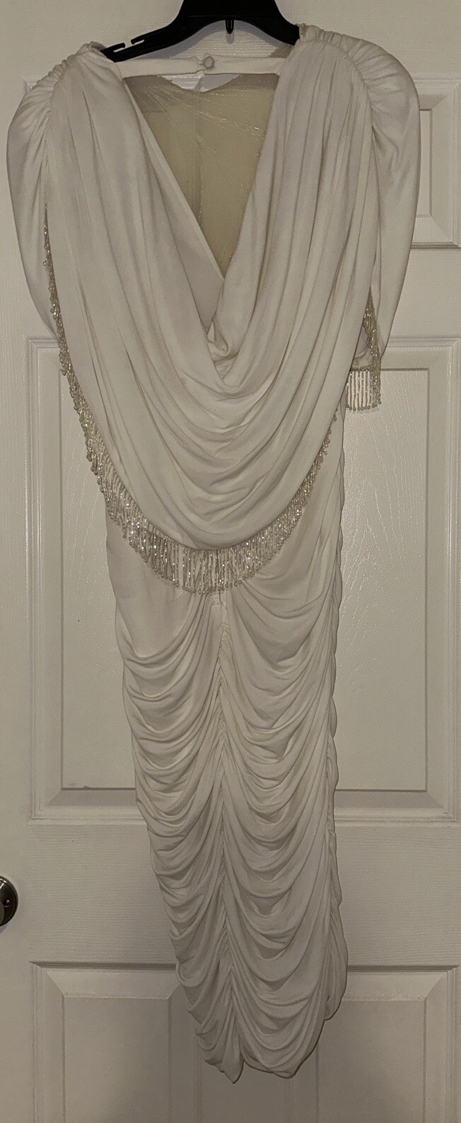 VINTAGE wedding Karen Okada By David Howard Lace Womens white Dress M