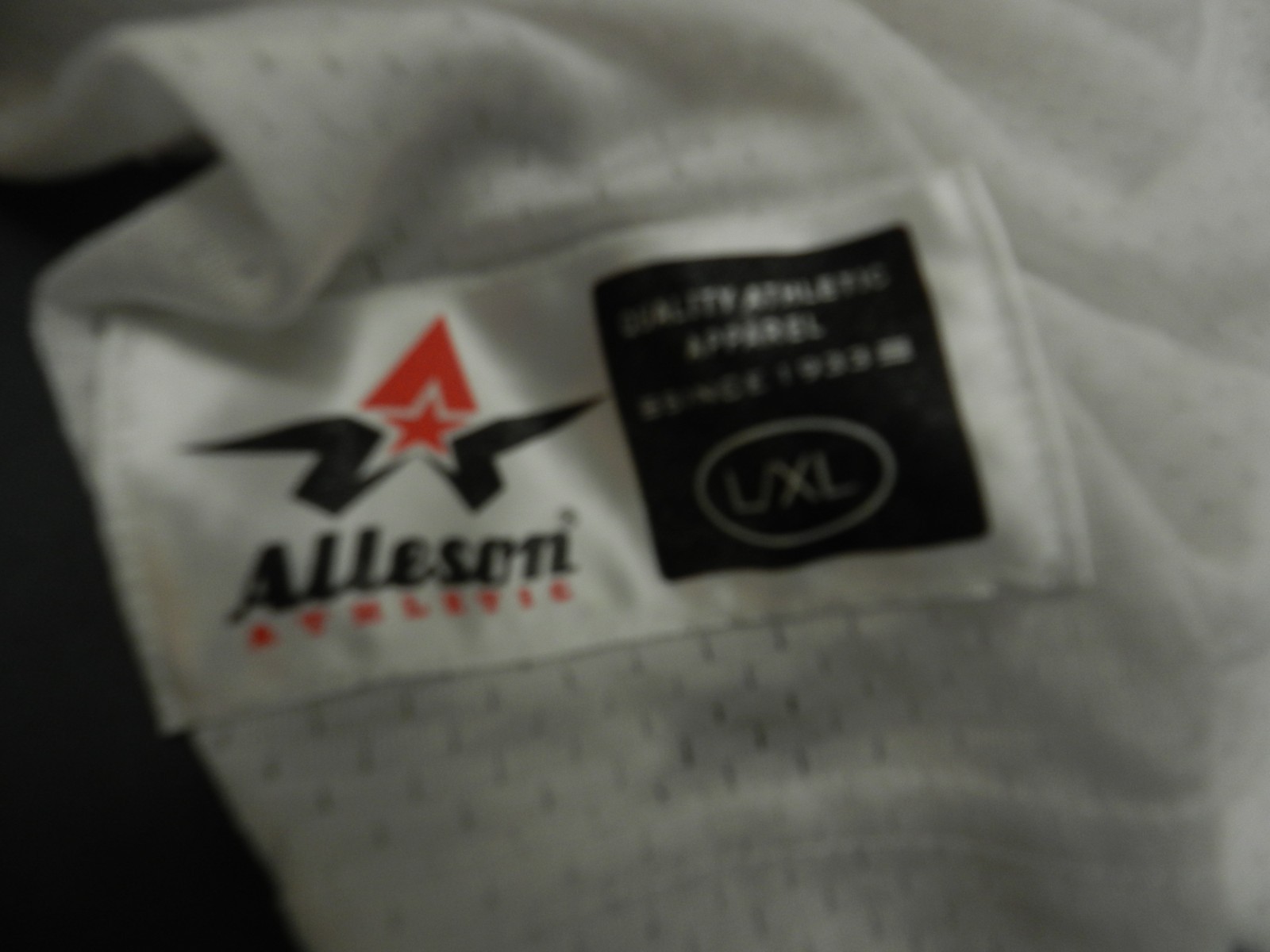 VTG 90’s – ADIDAS & ALLESON (LOT 0F 2) MESH PRACTICE FOOTBALL JERSEYS (L & XL)