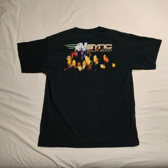 NSYNC Tour 2000 Double Sided T-Shirt Large Winterland Tag Y2K