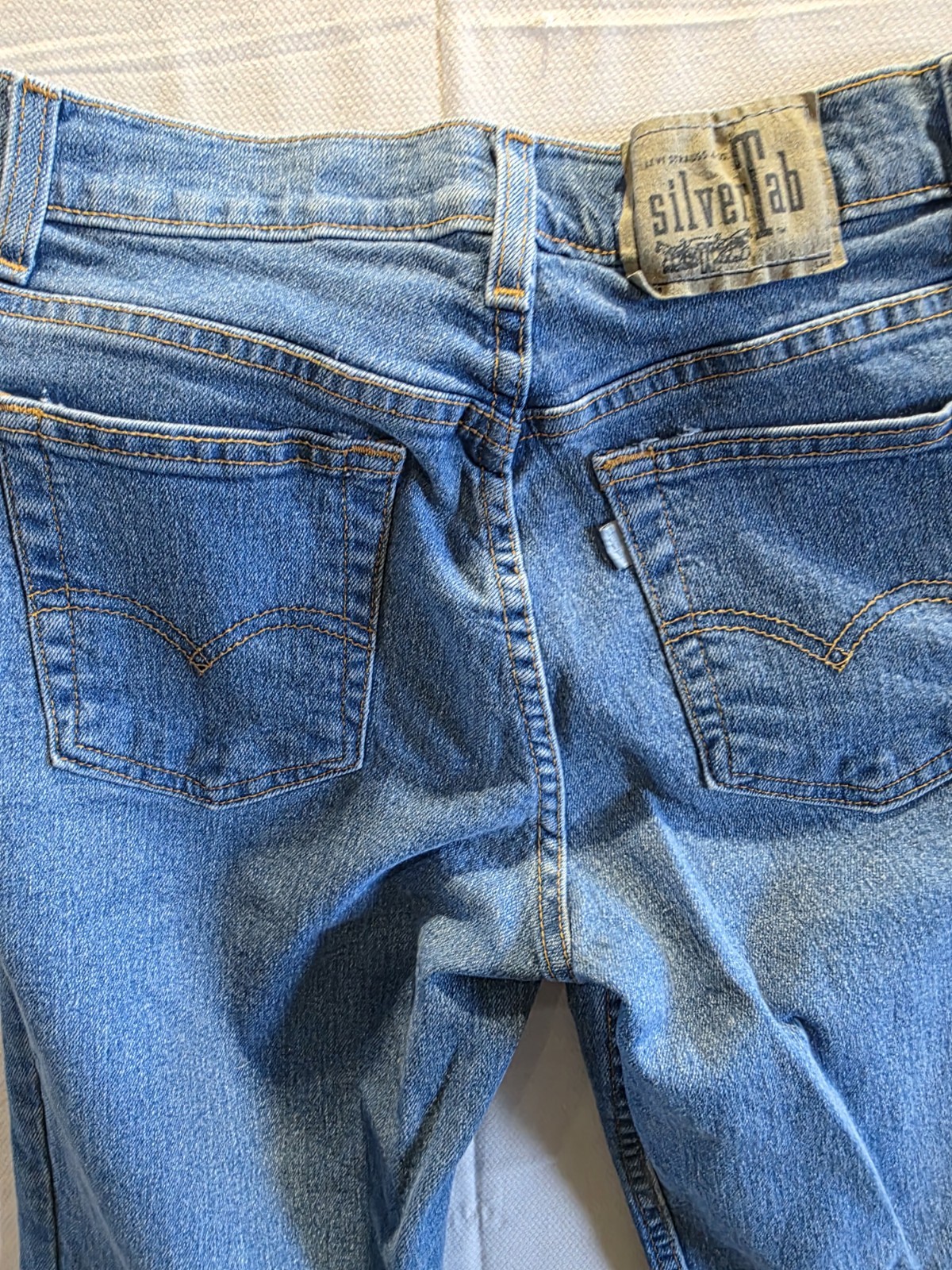 Vintage 1990’s Levi’s Silvertab Lowcut Jeans Women’s 5/6 Made in USA