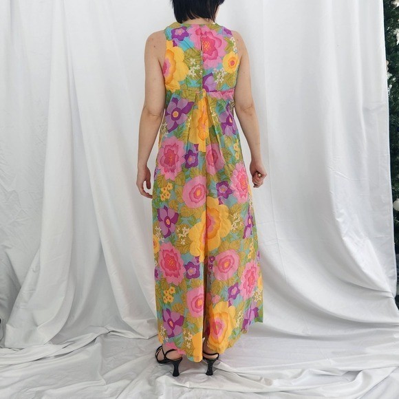 70s Flower Power Sleep Jumpsuit