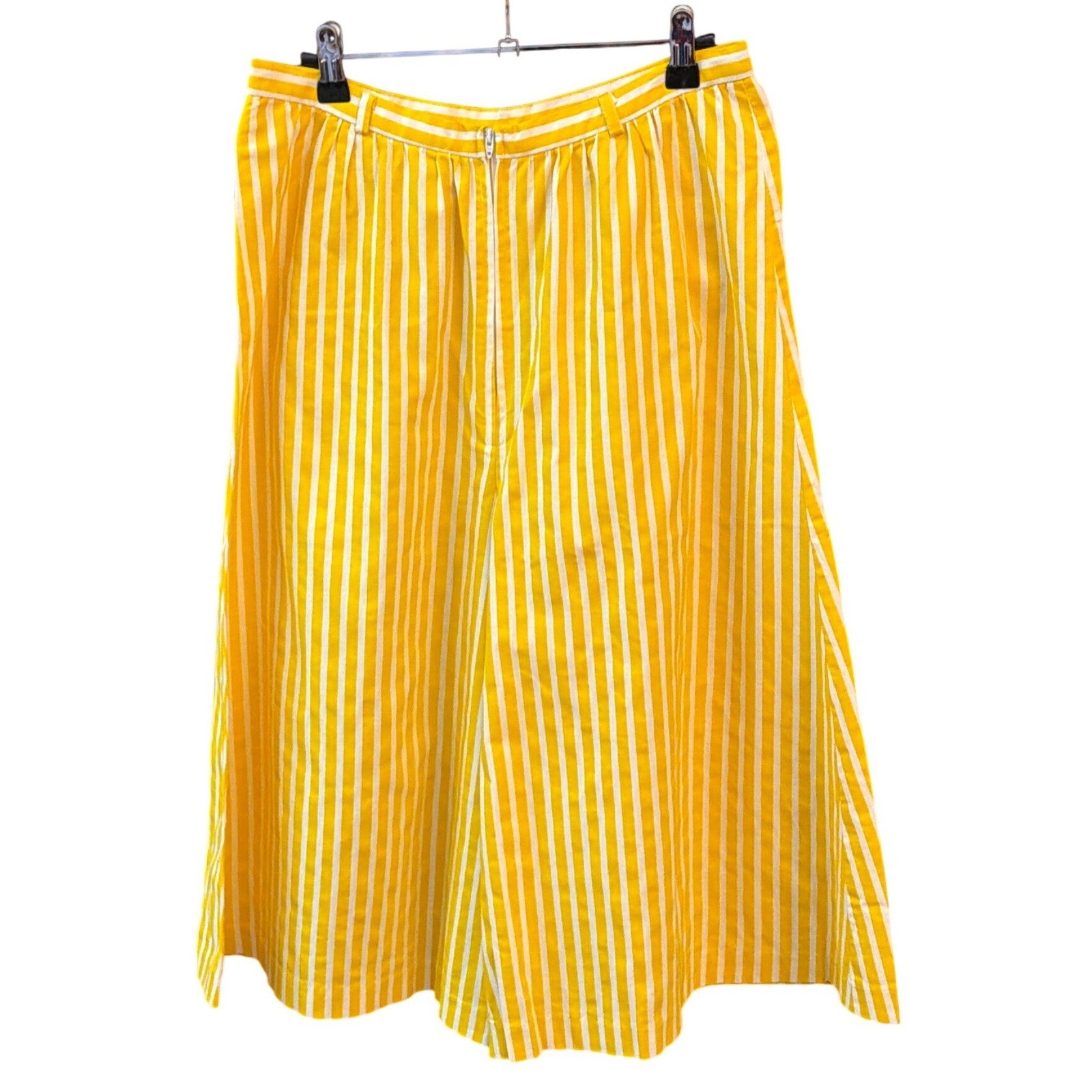 Vintage Century of Boston Striped Culottes Summer Nautical Retro Pants Coastal