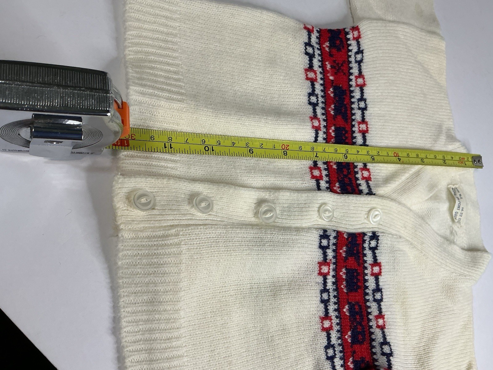 Vintage 1950s Santone romper, sailboat knit, and classic cardigans