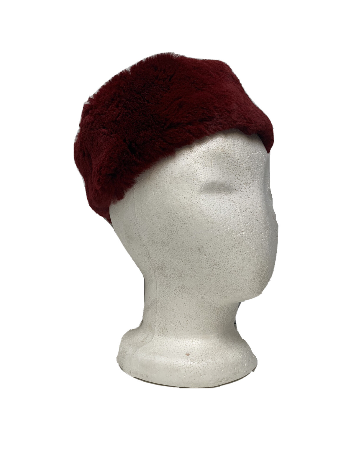 Red Sheared Beaver Headband