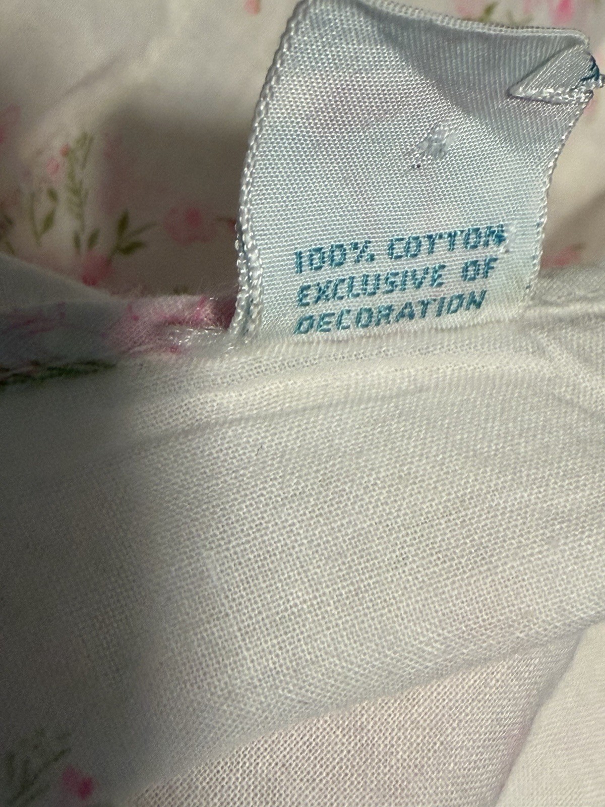 VTG 60’S PENNYS GAYMODE PINK FLORAL W/ EMBROIDERED LACE BABYDOLL NIGHTGOWN SZ S