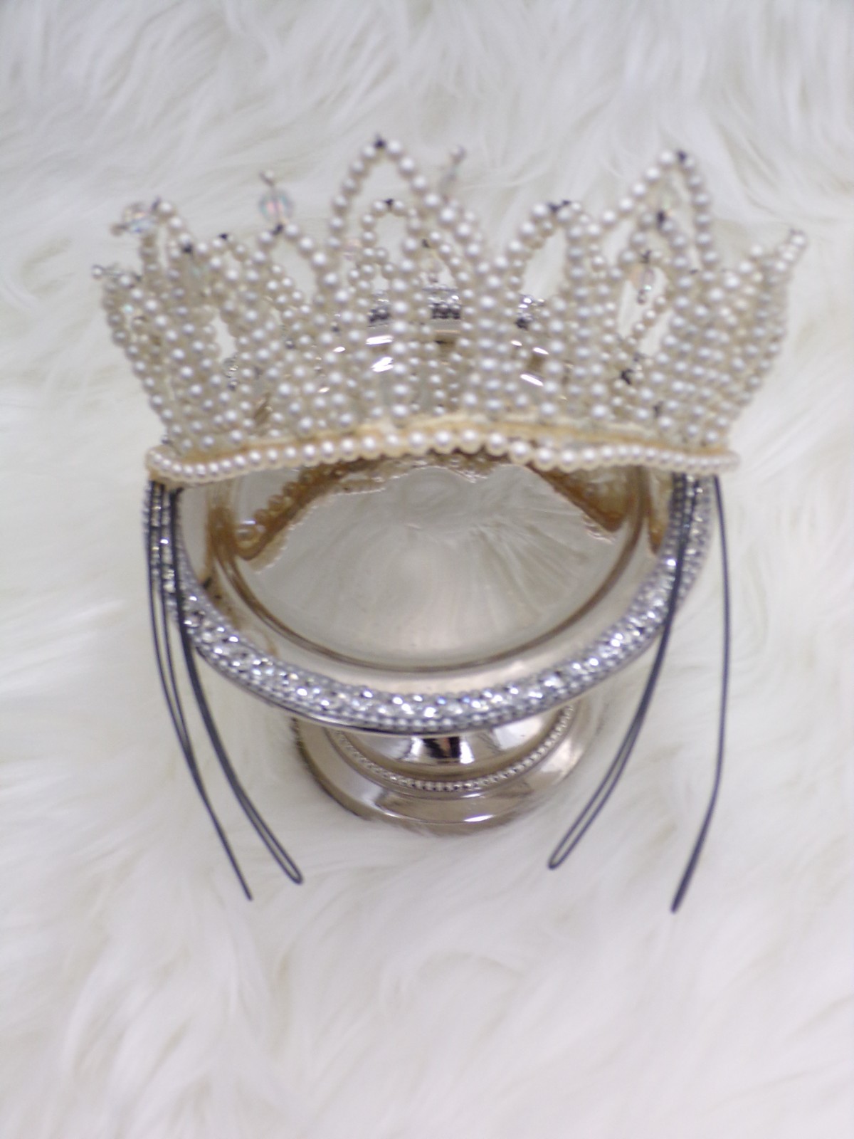 Antique Vintage Wedding Bridal Headpiece Style: Magnolia