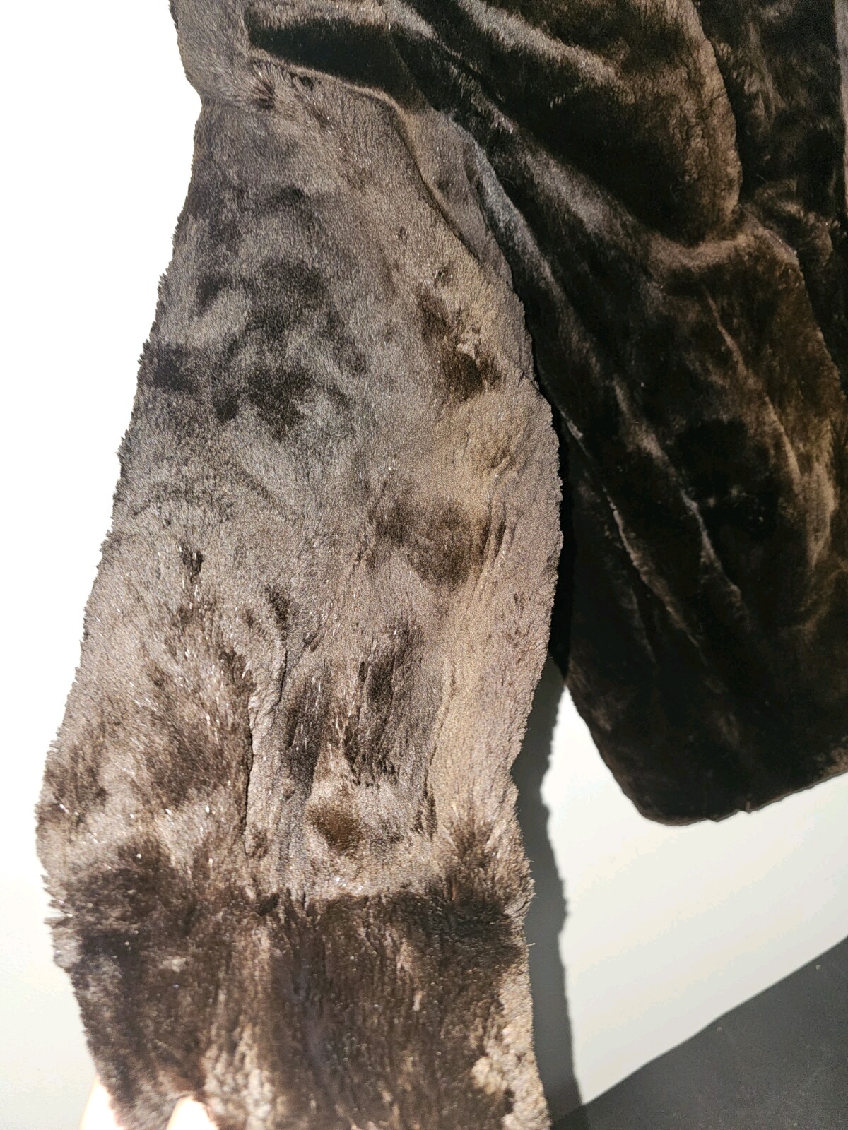 Vintage Alan Furs Richmond VA Brown Coat Size Small 00002