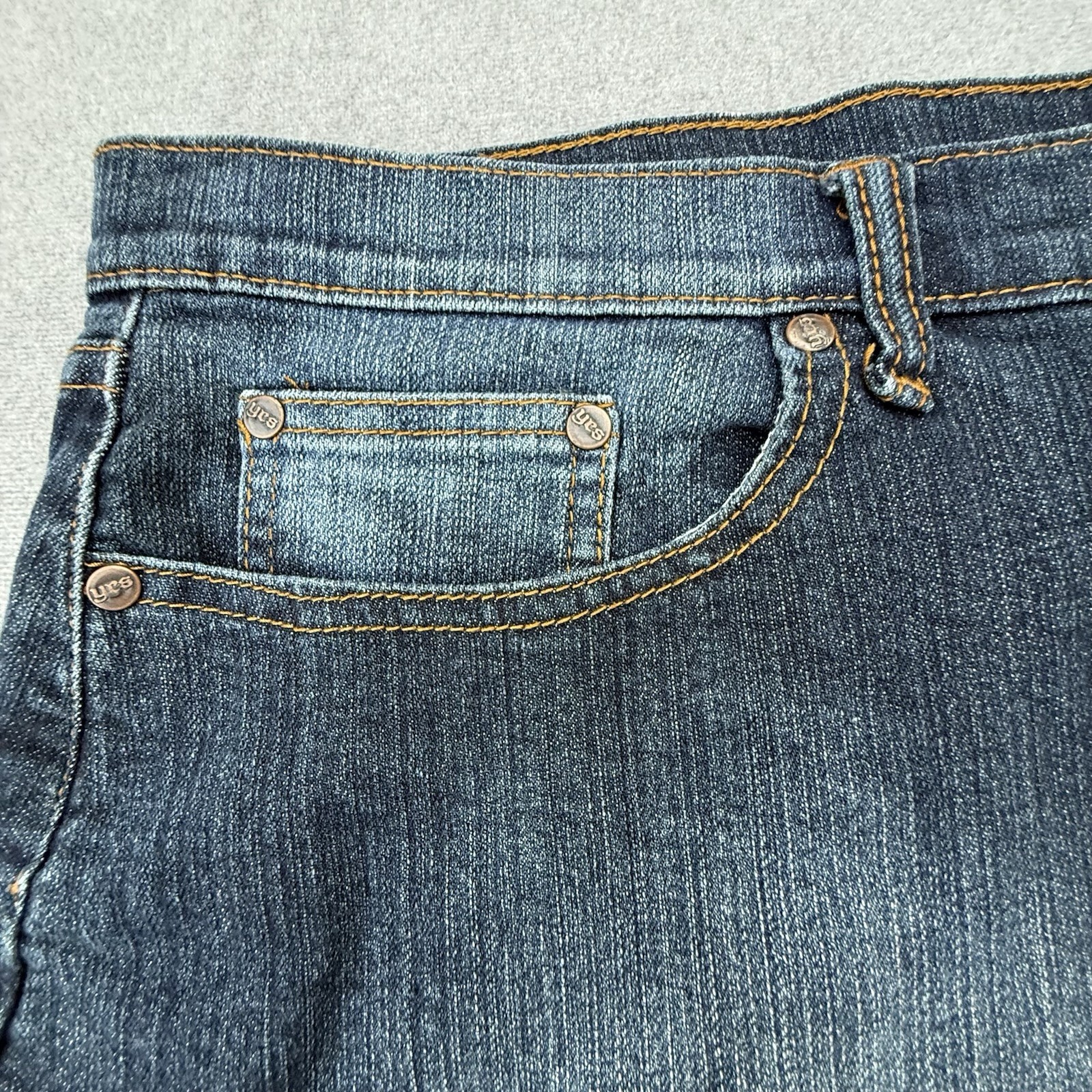 Quality Apparel Women’s Skirt Size 21/22 Jean Skirt Blue Denim