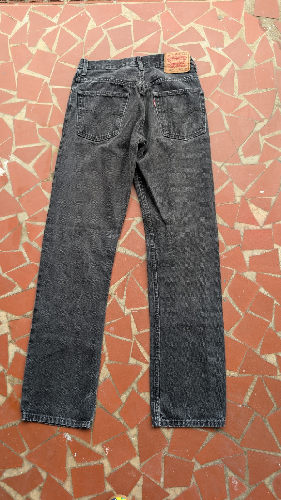 Vintage Levis 505 Regular Fit Unisex 28×33 Black