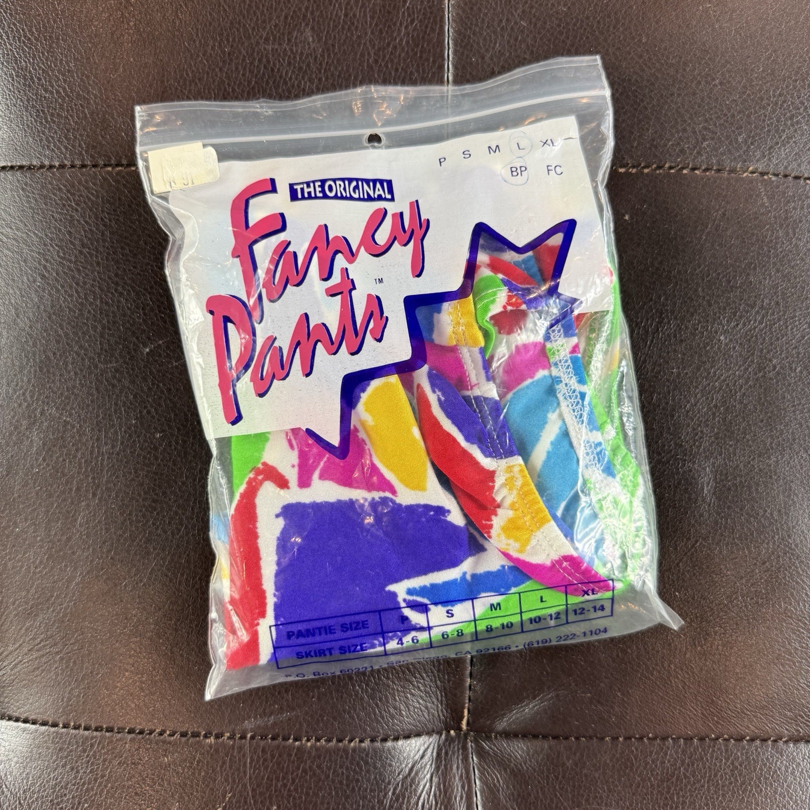 Vintage 1980s The Original Fancy Pants Panties, NWOT