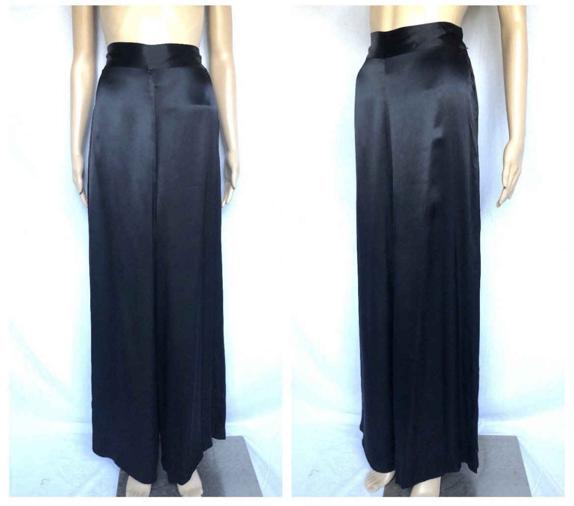 1930s Rayon Satin Lounge Pants