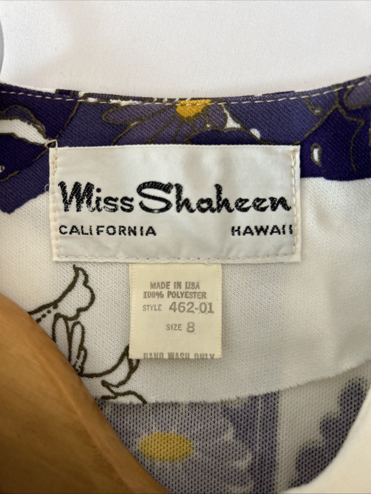 VTG Miss Shaheen 1960/70’s Signed Knit Asian Inspired Mod Mini Dress Size-S