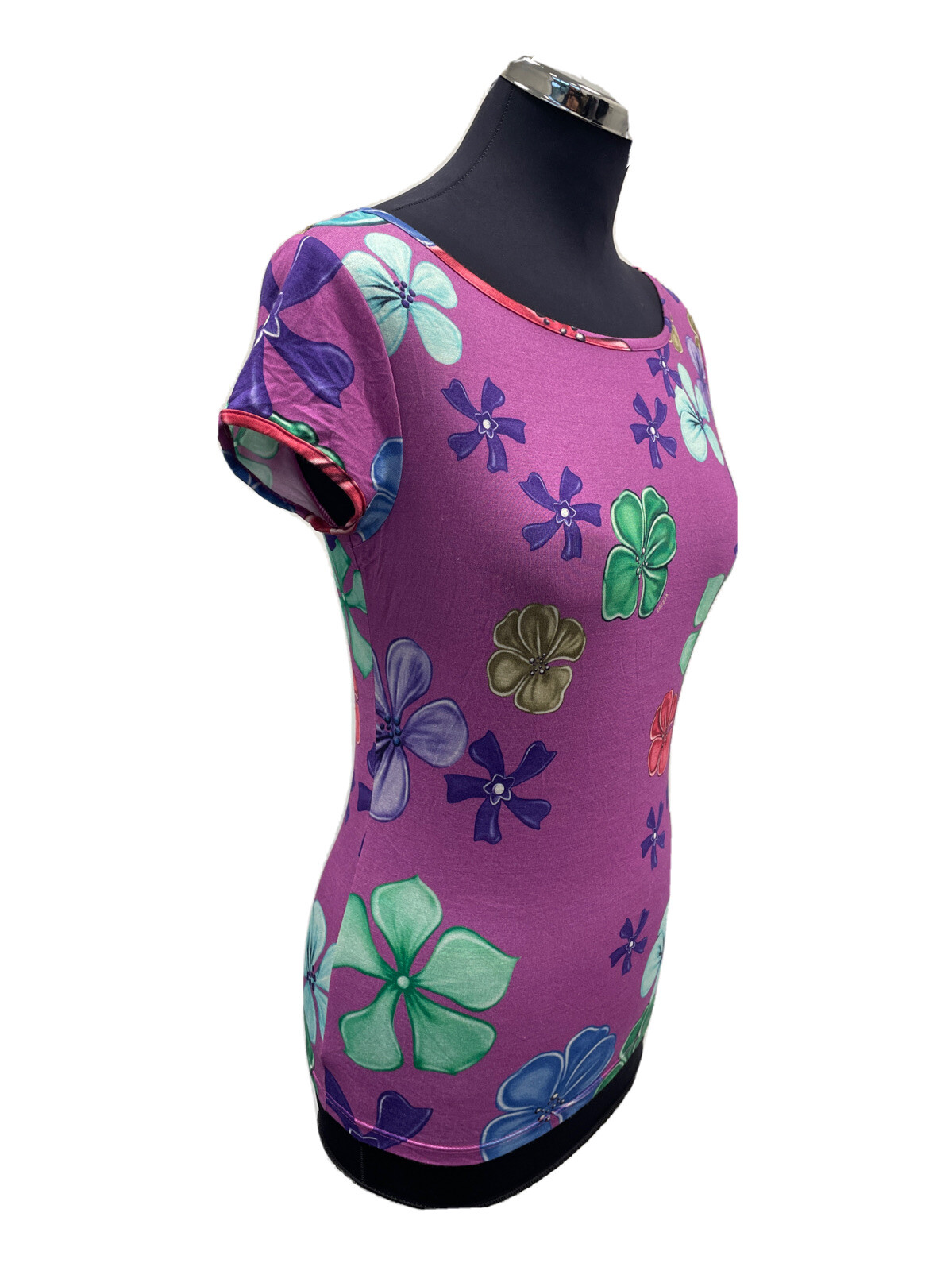 VERSUS VERSACE TOP JERSEY SHIRT WOMEN WOMEN VINTAGE JHB68