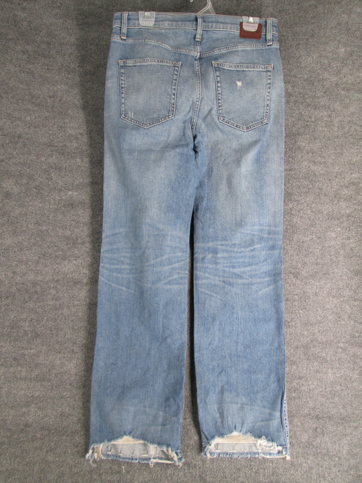 Gap Vintage 1969 Women’s Distressed Light Wash Flare Leg Jeans Size 12/31 Frayed