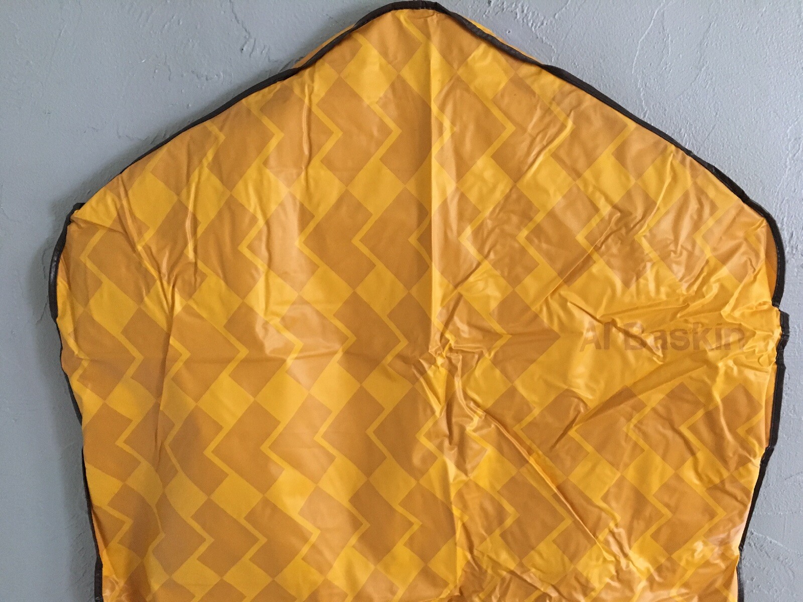 Vintage Dress Gown Storage Garment Bag Vinyl EXTRA LONG 68” Al Baskin NEELY