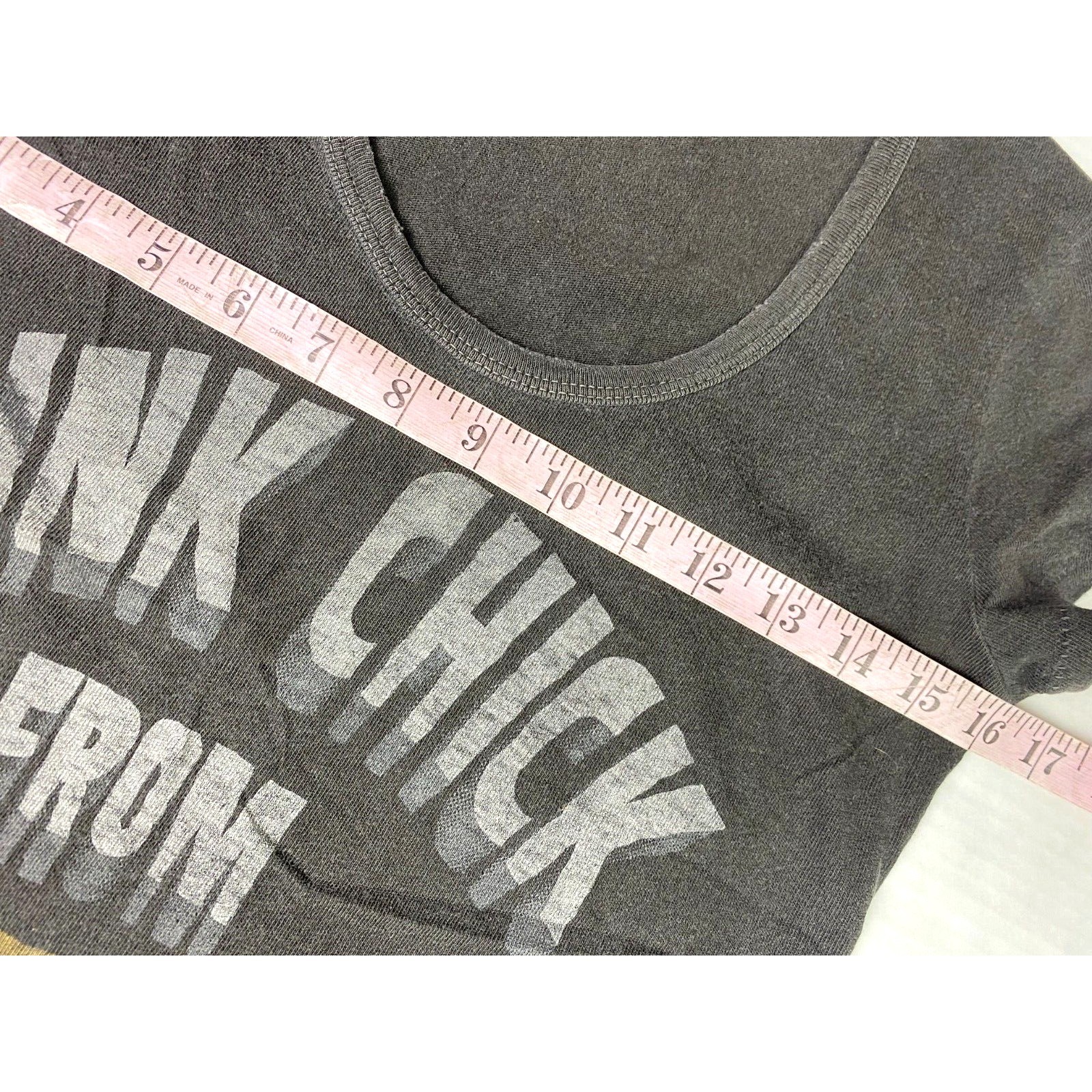 Vintage Band T-Shirt Junk Food Size S/M 90s Punk Chick from Mars Cap Sleeve