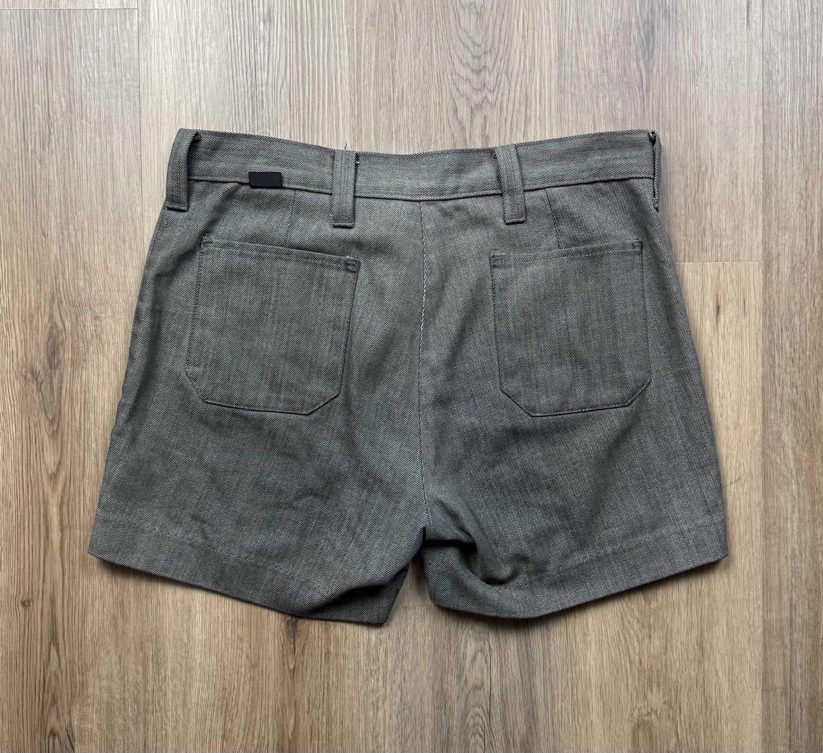 70’s VINTAGE Mann Cut Off Brush Shorts Size 32 Hippie Denim Grunge