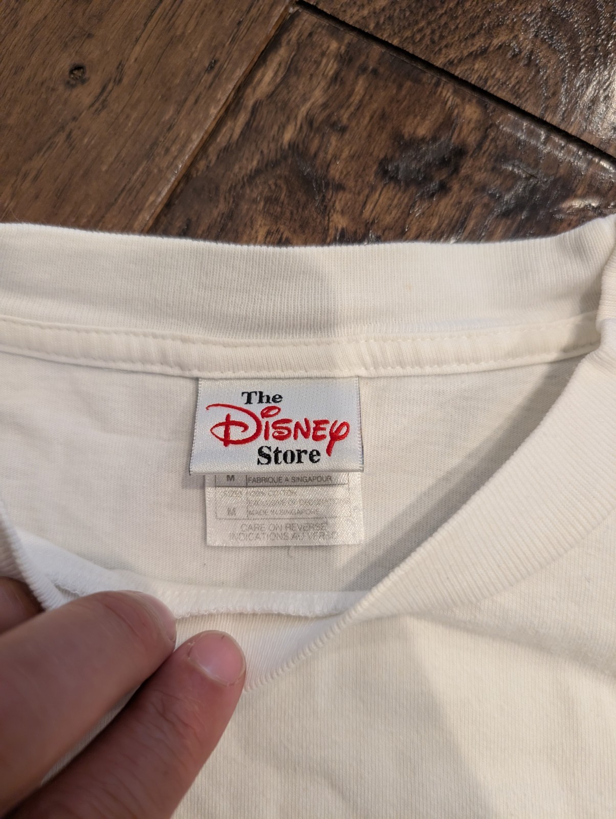 Med Vintage ’90S The Disney Store Lady And The Tramp Embroidered Pocket T-shirt