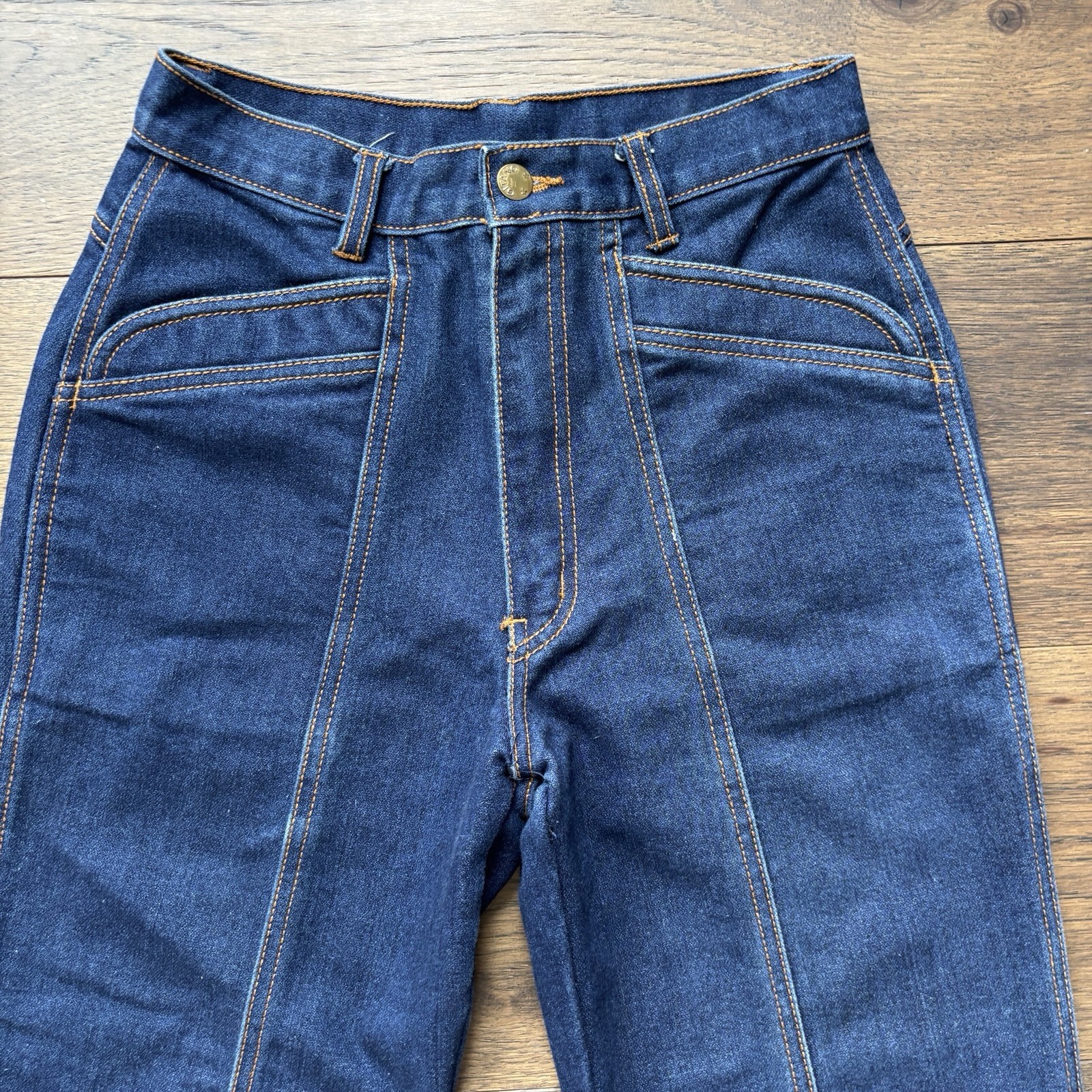 Gitano 80s 90s High Rise Dark Wash High Waist Tapered Mom Jeans Women Sz 10/11