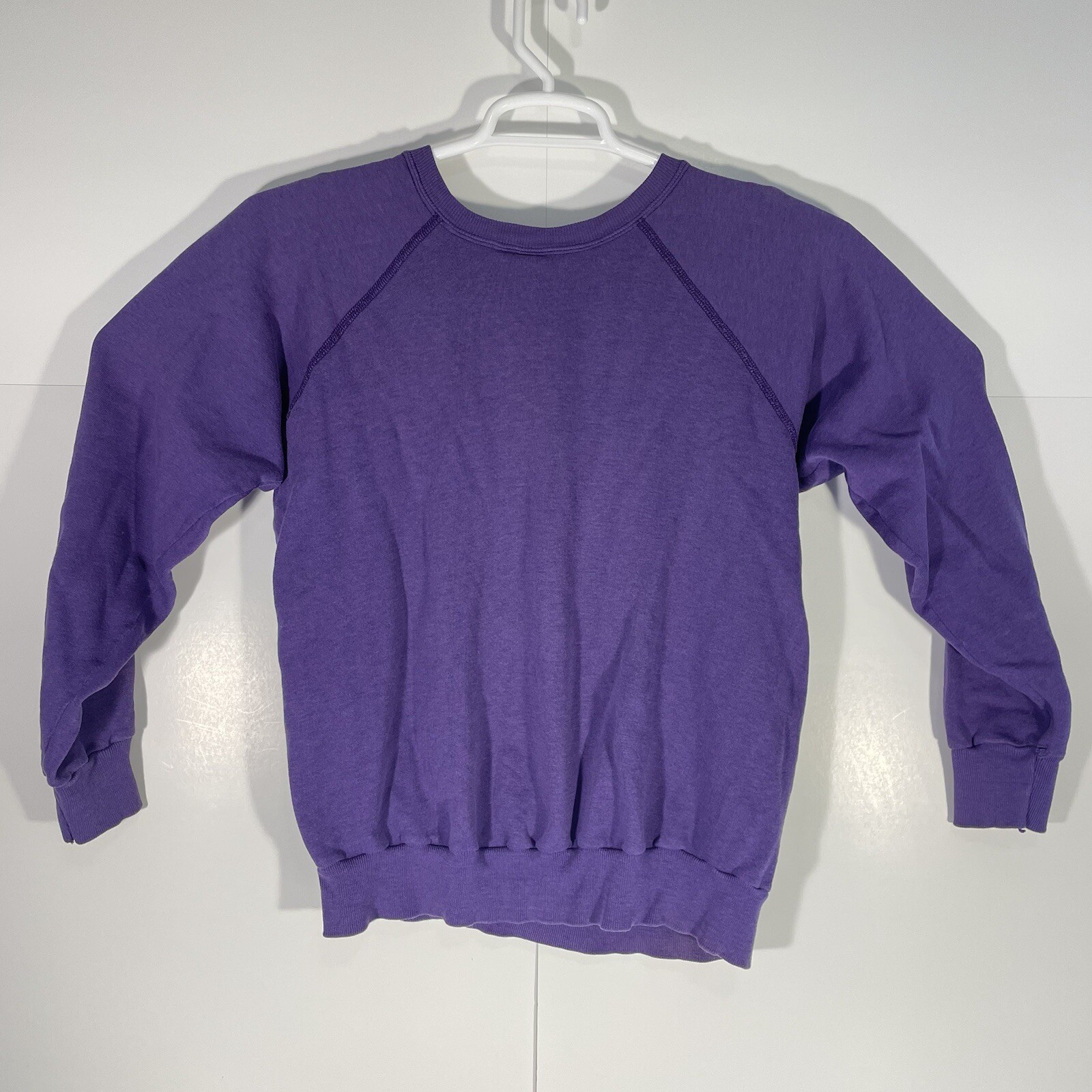 Vtg 80s Champion Louisiana State LSU Tigers Crewneck Sweatshirt Purple USA Made