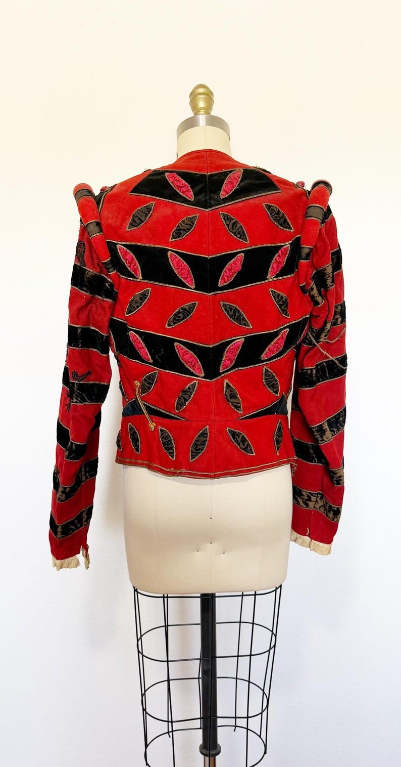 1800s Theatrical Jacket / 1800s Ballet Jacket / Antique Jacket / Size Medium