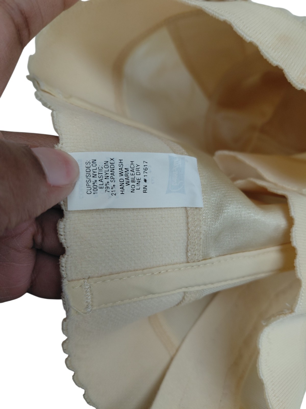 Vintage Crown-nette Longline Bra Size 36D