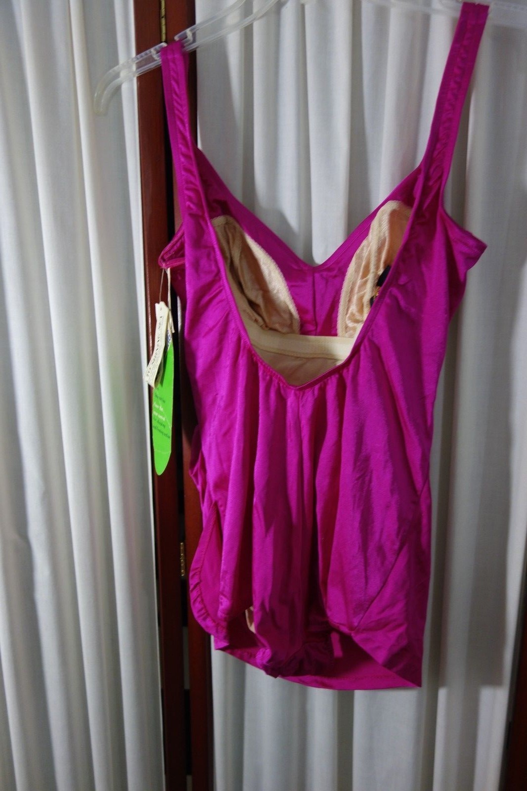 1960’s Bathing Suit by Robby- Med- Raspberry Pink- MWT- STUNNING & SEXY- SALE