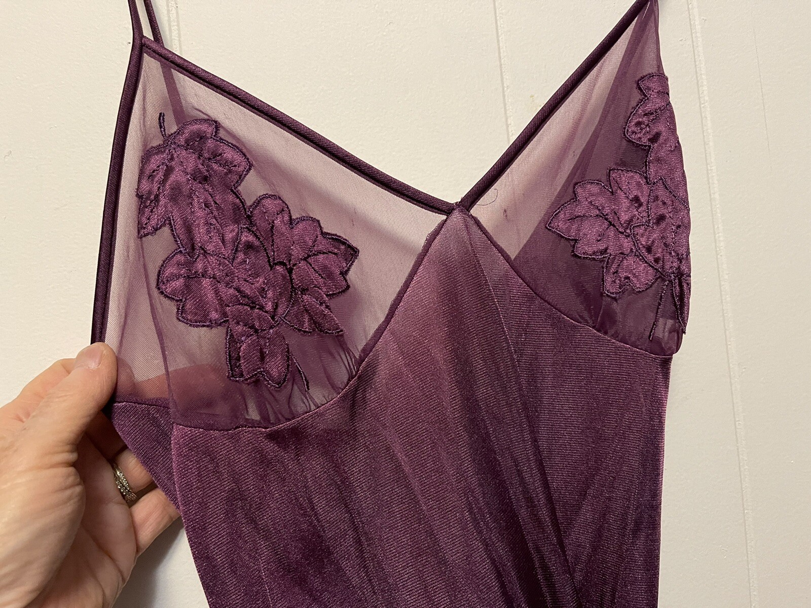 VINTAGE MAIDENFORM DREAMWEAR LINGERIE / GOWN! LARGE