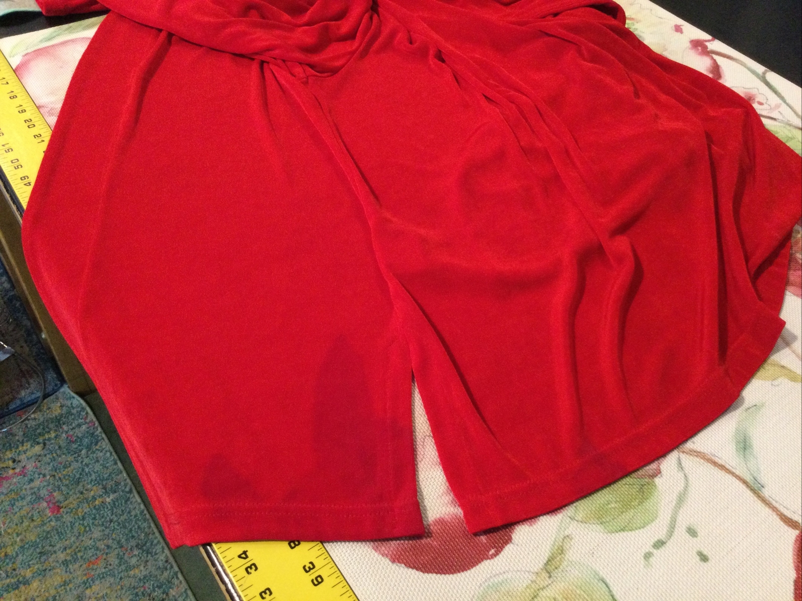 Vintage ARTEX COLLECTION Red 3pc Open Jacket Xl Tee Shirt Xl Pants Large Outfit