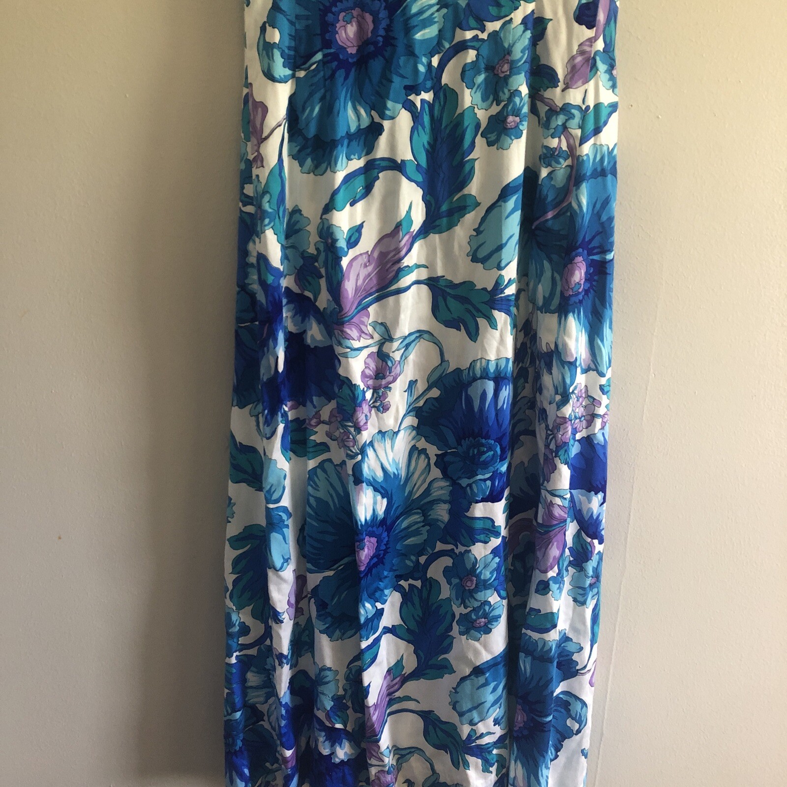 Vintage 60s 70s McInerny by Sydney Honolulu Hawaiian Maxi Dress Size 8 Small