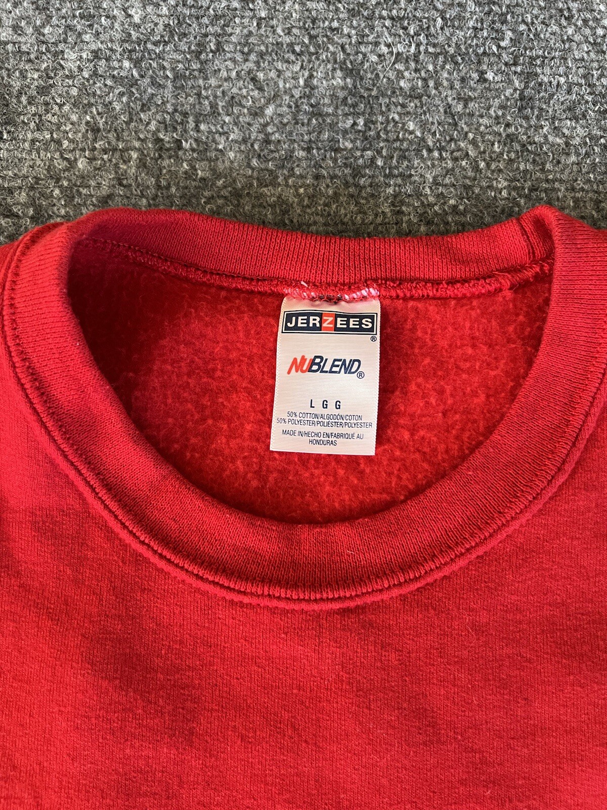 Grand Canyon VTG Sweatshirt Mens L Red Gold Bedazzled Stud Graphic Grandmacore