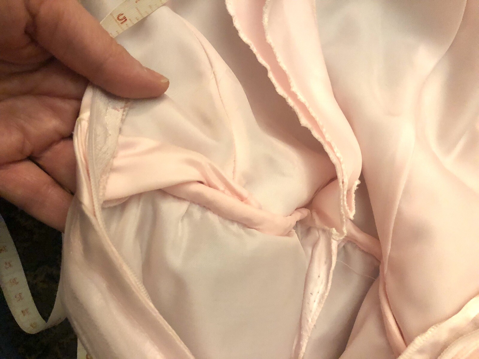 Vintage 80’s Cotton Candy Pink Organza Dress, XS