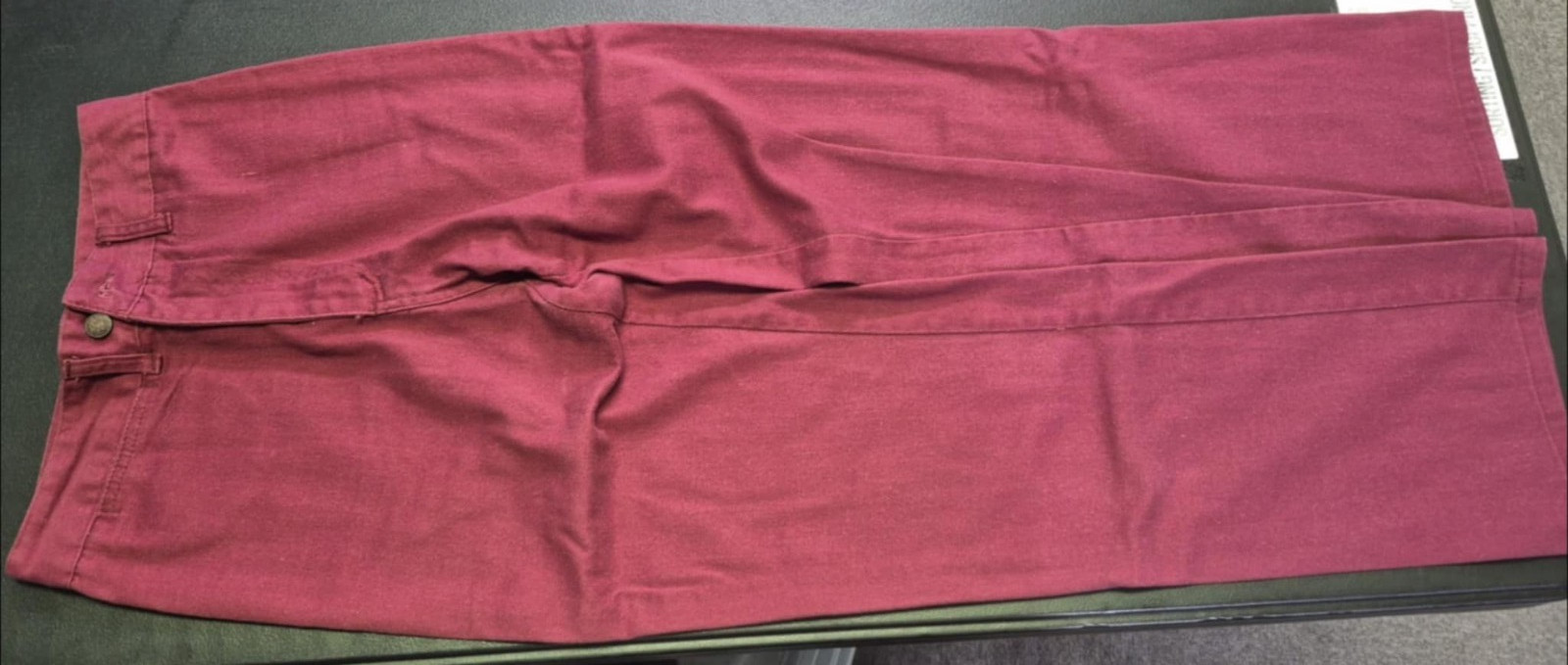 VTG Jean St. Tropez maroon jeans (B217)