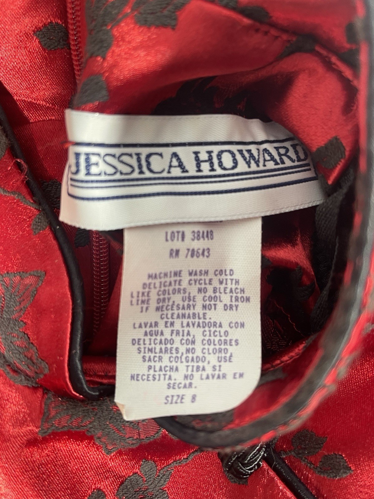 Jessica Howard Women’s Size 8 Vintage two-piece Outfit Holiday Dressy