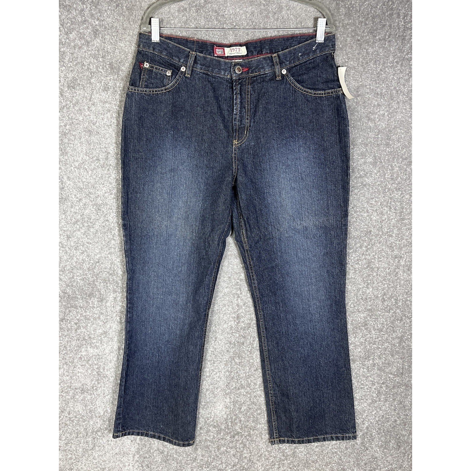 Faded Glory 1972 Special Edition Jeans Womens Missy Size 16 Petite Blue Denim