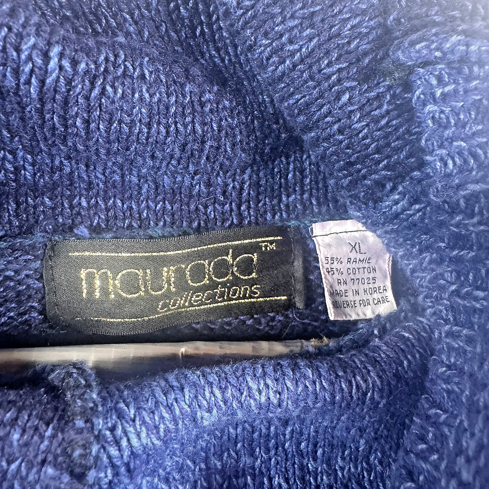 Vintage 1980’s Maurada Collections Womens Sweater Size XL