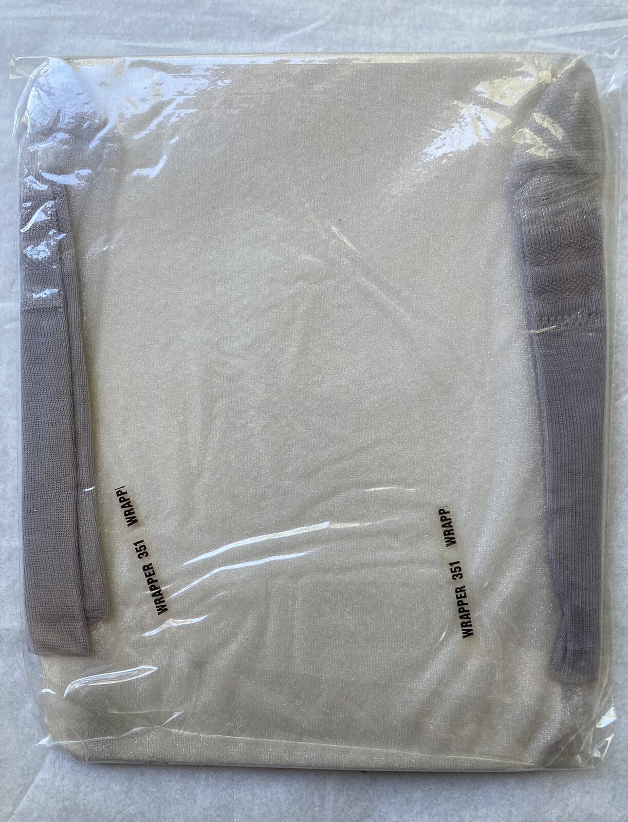1960s Silver Glitter Stockings Box of 6 Pairs Sz 10 Mod GoGo Whisper NOS