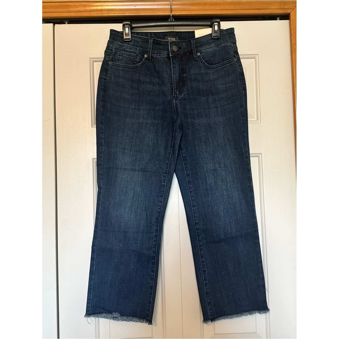 NYDJ Marilyn Straight Ankle Jeans Stretch Denim Size 8 Petite NWT