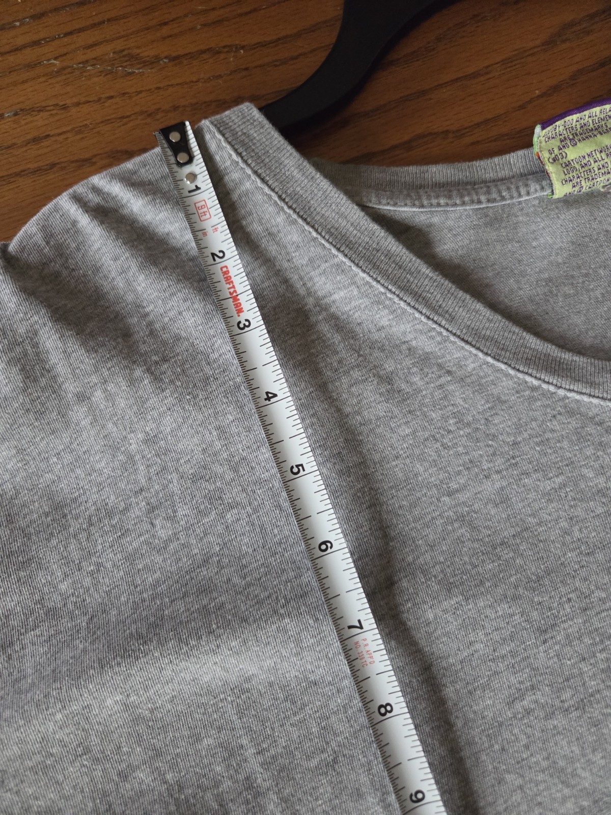Vintage Cartoon Network Scooby-Doo Woman Double-sided Gray Graphic Top Size 2X