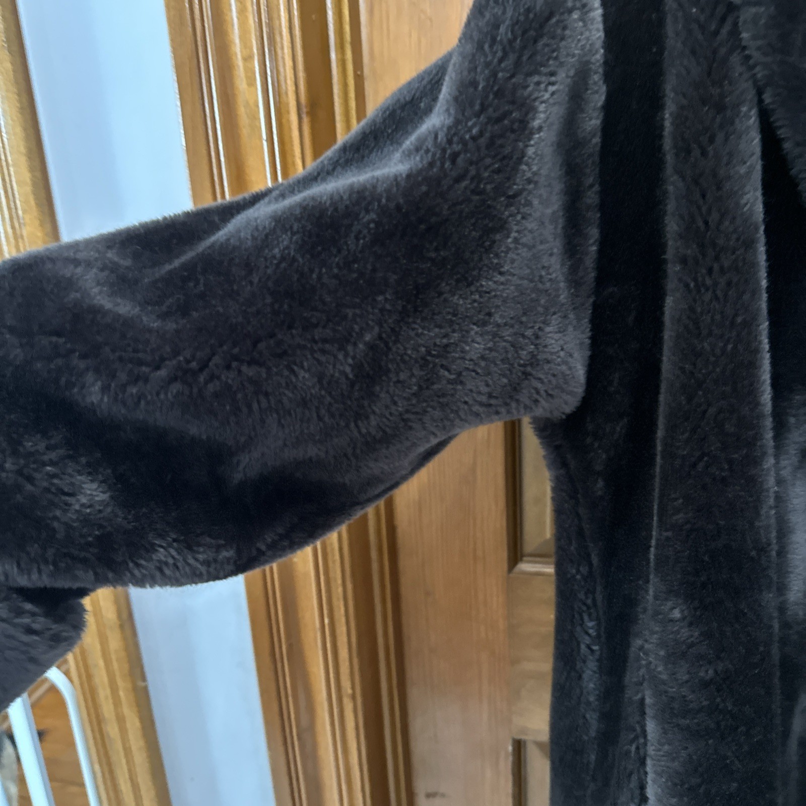 Vintage Monterey Fashions Faux Mink Fur Coat