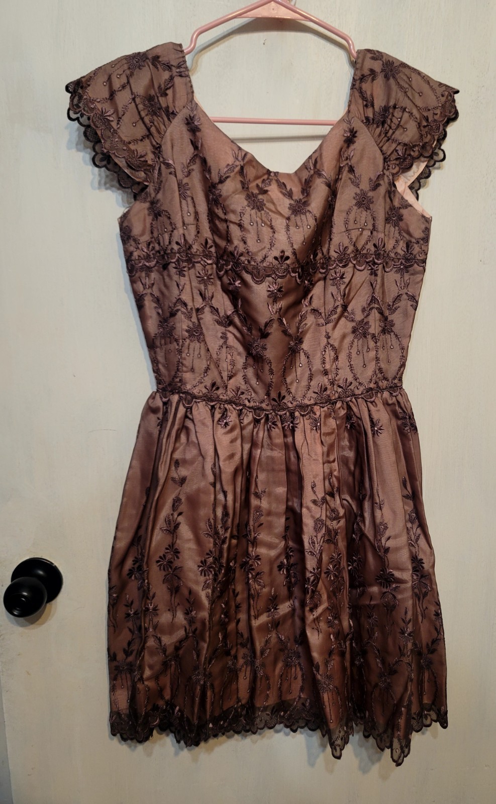 Vintage Minx Modes 50s 60s Dress Semi Formal