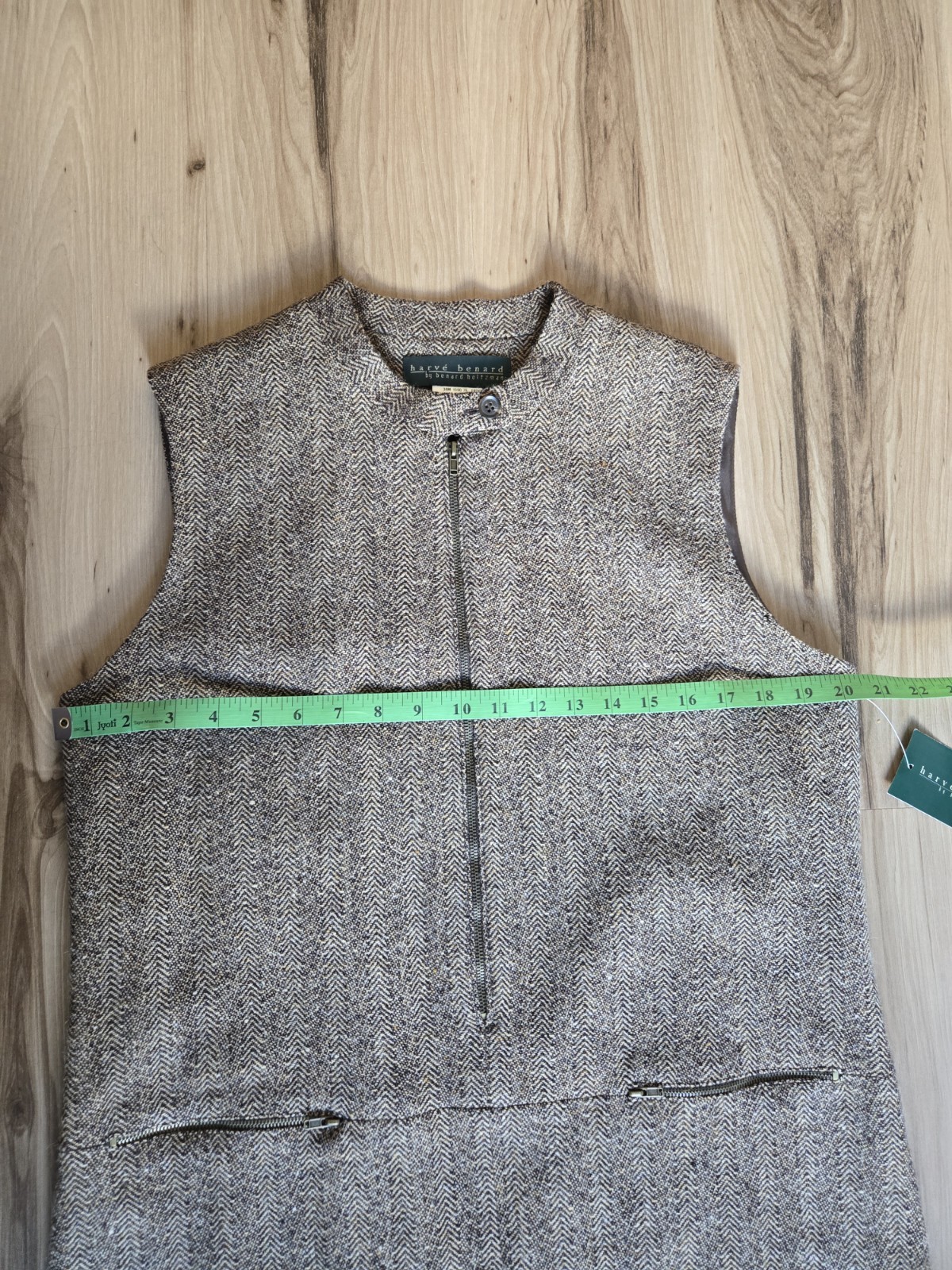 Harve Benard byBenard Holtzman/jumperDres/vintage/women/size12/wool/brown/pocket