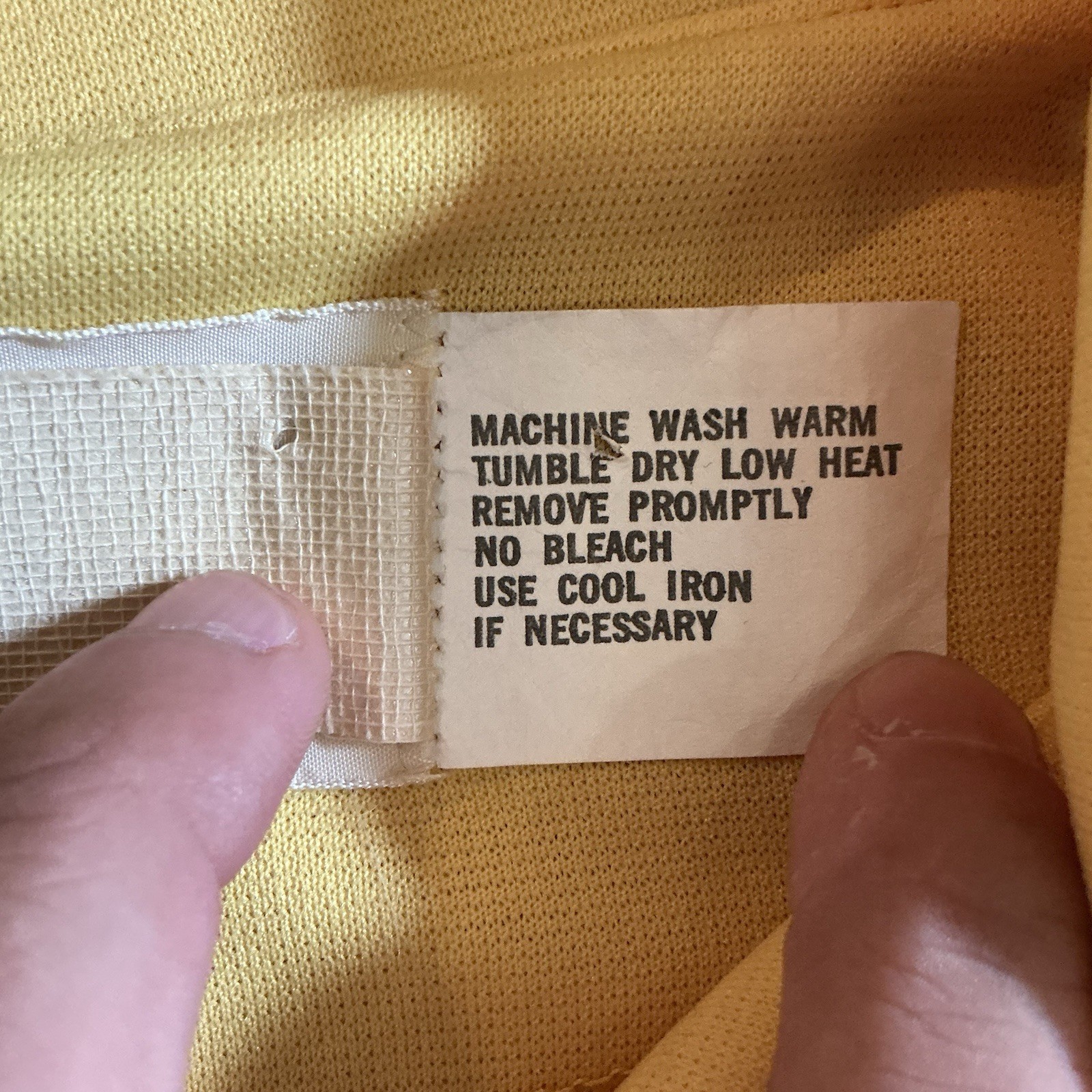 Vintage Mr. Fine Dallas Women’s Pantsuit Size 16 Yellow 2 Piece Set Top #15818