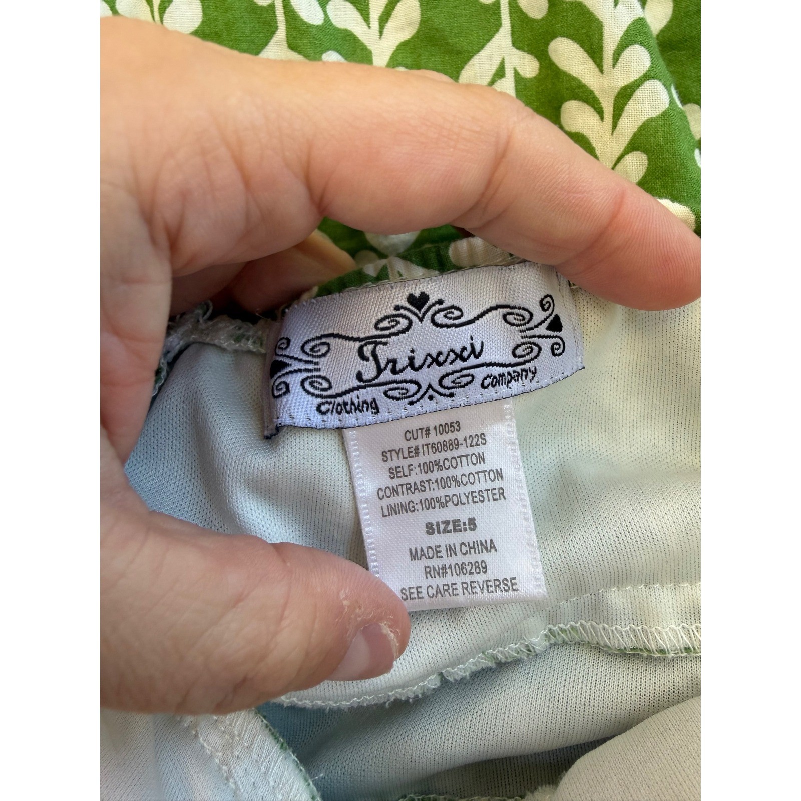 Vtg Y2K Green Halter Babydoll Dress Womens Small Twee Floral Feminine Coquette
