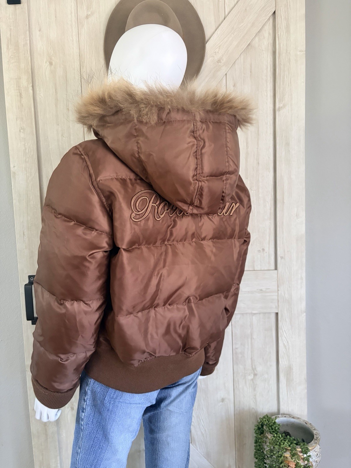 Vintage Y2K RocaWear Down Puffer Jacket