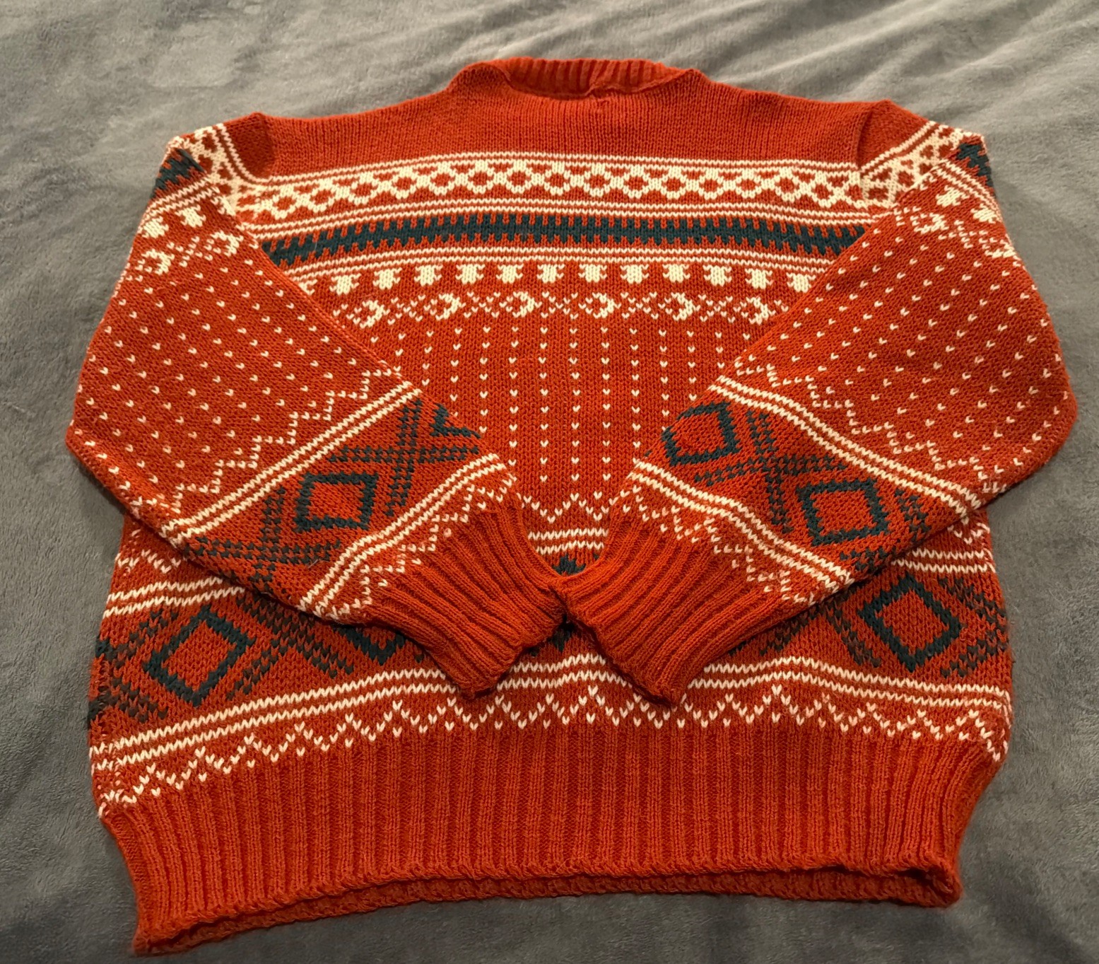 Vintage Brown Sweater Sedgwick Sportswear Wool Size Med